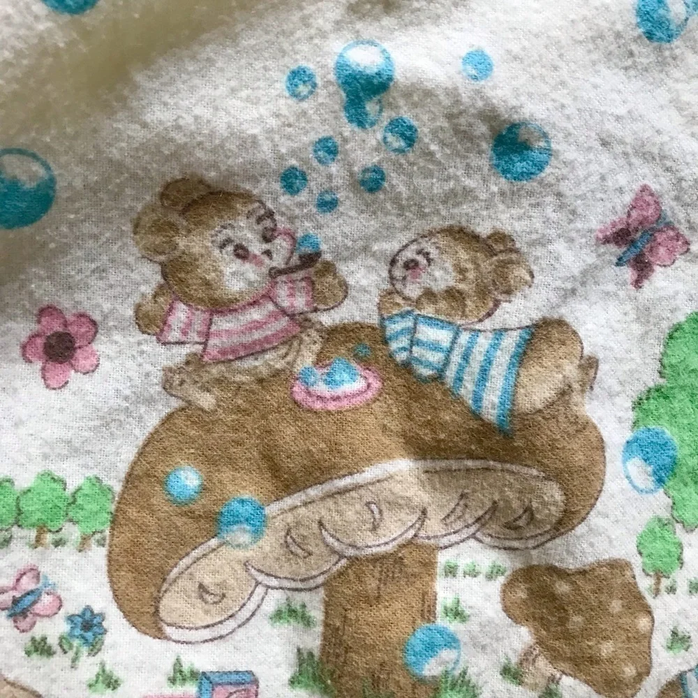 Vintage baby blanket